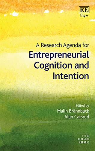 Imagen de archivo de A RESEARCH AGENDA FOR ENTREPRENEURIAL COGNITION AND INTENTION (ELGAR RESEARCH AGENDAS) a la venta por Basi6 International