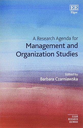 Imagen de archivo de A Research Agenda for Management and Organization Studies (Elgar Research Agendas) a la venta por HPB-Red