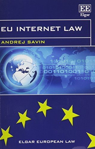 9781784717582: EU Internet Law (Elgar European Law series)