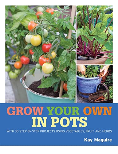 Beispielbild fr Grow Your Own in Pots: With 30 step-by-step projects using vegetables, fruit and herbs zum Verkauf von PlumCircle