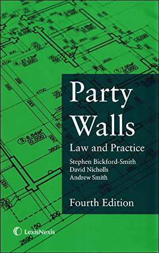 Imagen de archivo de Party Walls: Law and Practice a la venta por Revaluation Books