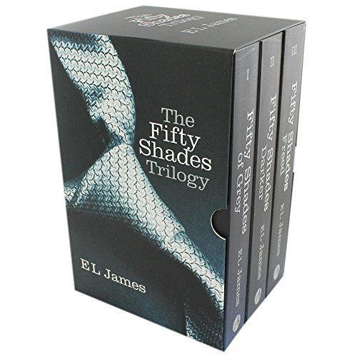 Stock image for Fifty Shades Trilogy: Fifty Shades of Grey, Fifty Shades Darker, Fifty Shades Freed 3-volume Boxed Set 1st (first) Edition by James, E L published by Vintage (2012) Paperback for sale by Greener Books