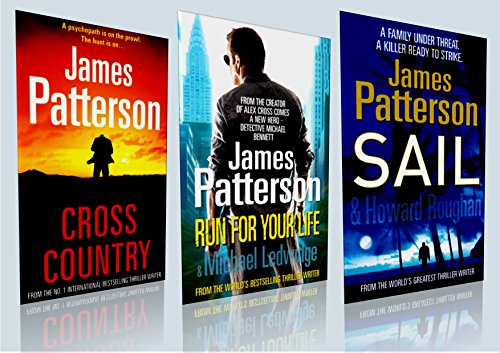 9781784754891: The James Patterson Collection Three Book Box Set (Sealed, Brand New)Titles included: 1. Cross Country 2. Run For Your Life 3. Sail RRP: 23.97