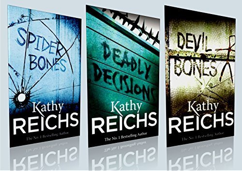 Stock image for KATHY REICHS COLLECTION Box Set * Three suspenseful thriller novels from the Sunday Times bestselling author * Titles included: 1) Spider Bones 2) Deadly Decisions 3) Devil Bones (Brand New, Sealed Bo for sale by WorldofBooks