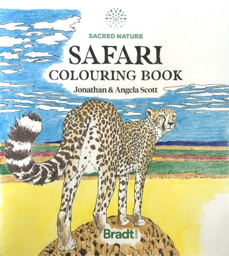 Stock image for The Sacred Nature Safari Colouring Book for sale by Revaluation Books