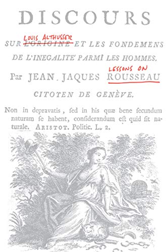 Imagen de archivo de Lessons on Rousseau a la venta por Better World Books