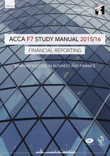 9781784800505: ACCA F7 Financial Reporting Int Study Ma