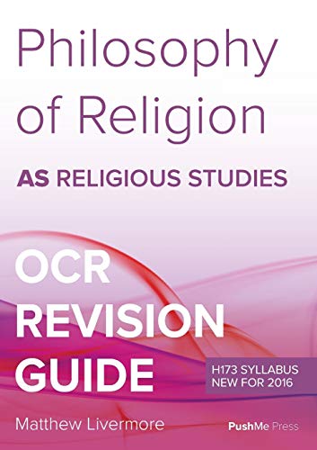 Beispielbild fr AS Philosophy of Religion Revision Guide for OCR: AS Religious Studies for OCR zum Verkauf von WorldofBooks