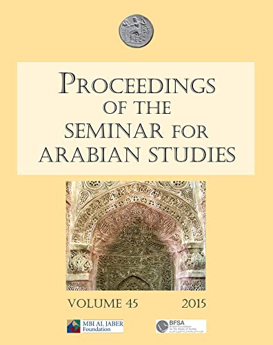 Imagen de archivo de Proceedings of the Seminar for Arabian Studies a la venta por Blackwell's