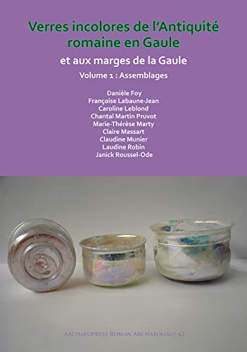 9781784918972: Verres incolores de L'antiquite romaine en Gaule et aux marges de la Gaule (Archaeopress Roman Archaeology): 42
