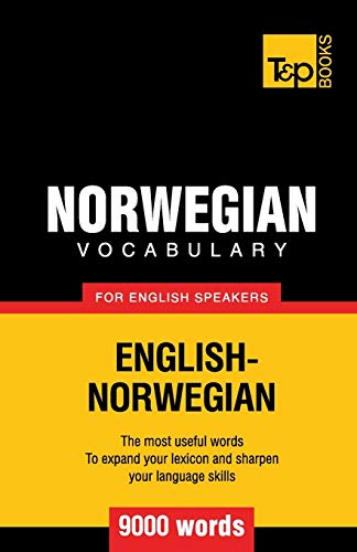 Beispielbild fr Norwegian vocabulary for English speakers - 9000 words: 221 (American English Collection) zum Verkauf von WorldofBooks