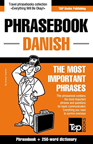 Stock image for English-Danish phrasebook and 250-word mini dictionary (American English Collection) for sale by GF Books, Inc.