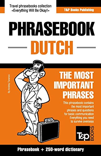 Stock image for English-Dutch phrasebook and 250-word mini dictionary (American English Collection) for sale by GF Books, Inc.