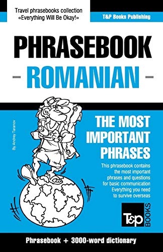 Beispielbild fr English-Romanian phrasebook and 3000-word topical vocabulary zum Verkauf von Bahamut Media