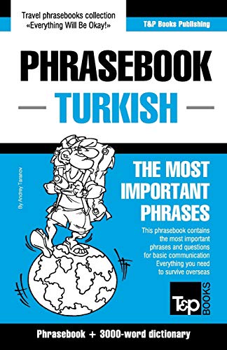 Stock image for English-Turkish phrasebook and 3000-word vocabulary (American English Collection) for sale by Books From California