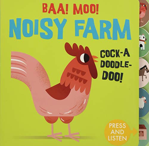 Imagen de archivo de Sounds of the Farm: Baa Moo! Noisy Farm a la venta por WorldofBooks
