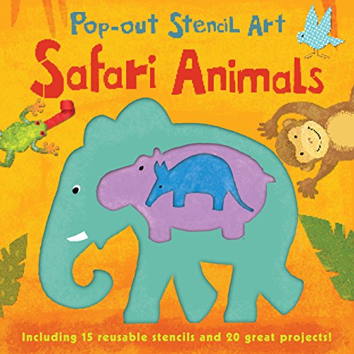 Stock image for Pop-out Stencil Art: Safari Animals for sale by WorldofBooks