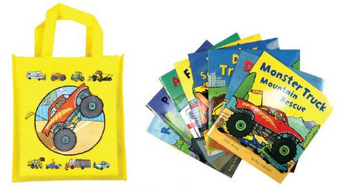 Stock image for Busy Wheels: Bag Collection    8 Book Bag Set for sale by AwesomeBooks