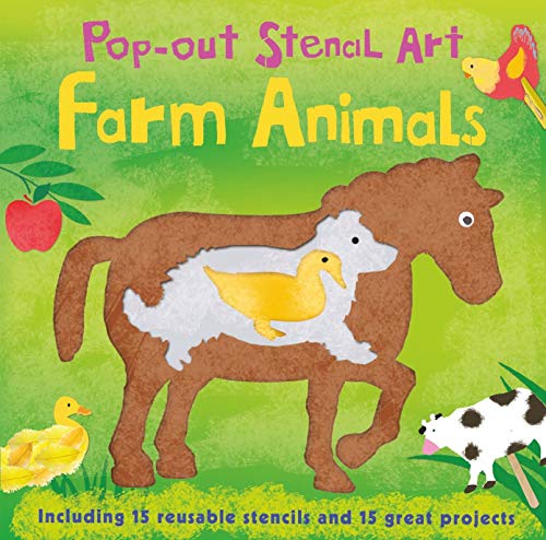 Beispielbild fr Pop-out Stencil Art: Farm Animals zum Verkauf von WorldofBooks