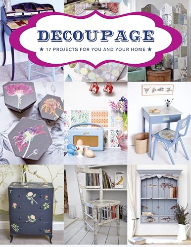 Beispielbild fr Decoupage : 17 Projects for You and Your Home zum Verkauf von Better World Books