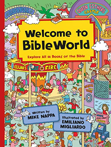 Imagen de archivo de Welcome to BibleWorld: Explore All 66 Books of the Bible (A Seek And Find Adventure Activity Book For Kids 4-8) (Picture the Bible) a la venta por Goodwill of Colorado