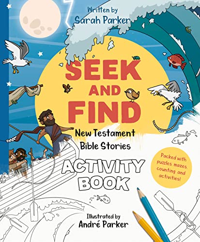 Stock image for Seek and Find: New Testament Activity Book: Learn All About Jesus! (Christian Coloring and activity book to gift kids ages 4-8) for sale by SecondSale