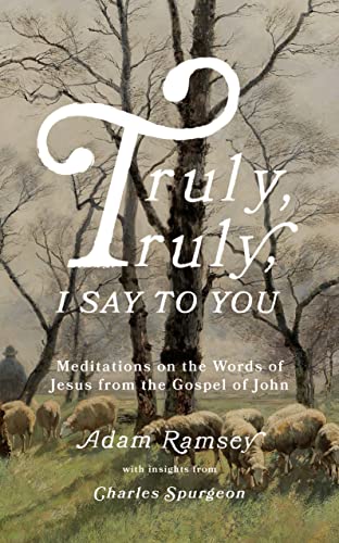 9781784988241: Truly, truly, I say to you: Meditations on the Words of Jesus from the Gospel of John (40 devotions for Lent / Lenten devotional / Time with Jesus every day)