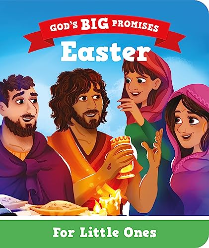 Beispielbild fr God's Big Promises Easter Board Book: Sticker and Activity Book (Illustrated Bible book for toddlers on Easter to gift kids ages 1-3) zum Verkauf von WorldofBooks
