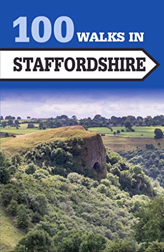 Stock image for 100 Walks in Staffordshire for sale by Redux Books