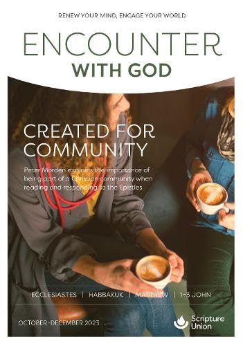 Beispielbild fr Encounter with God (October-December 2023) zum Verkauf von AwesomeBooks
