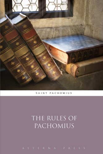 Beispielbild fr The Rules of Pachomius zum Verkauf von GF Books, Inc.