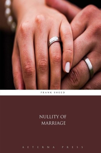 Beispielbild fr Nullity of Marriage zum Verkauf von GF Books, Inc.