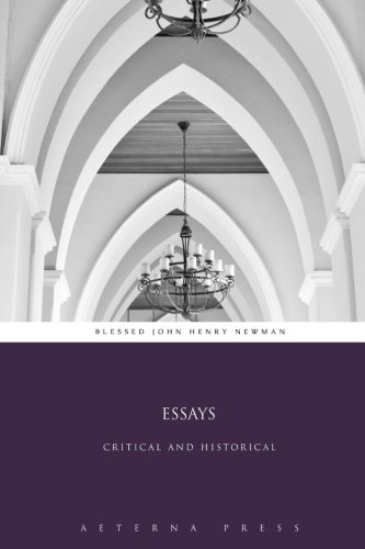 Imagen de archivo de Essays: Critical and Historical a la venta por Books Unplugged