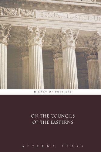 Stock image for On the Councils of the Easterns for sale by Revaluation Books