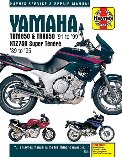 Stock image for Yamaha TDM850 & TRX850 '91 to '99 and XTZ750 Super Tenere '89 to '95 (Haynes Service & Repair Manual) for sale by Brook Bookstore