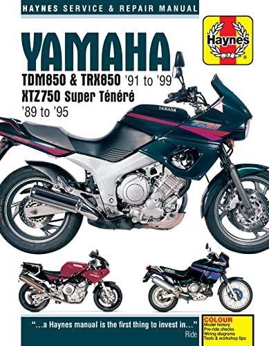 Stock image for Yamaha TDM850, TRX850 &amp; XTZ750 Service &amp; Repair Manual for sale by Blackwell's