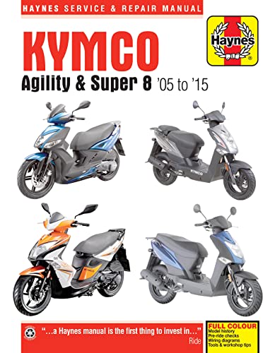 Stock image for Kymco Agility & Super 8 Scooters, '05-'15 (Haynes Motorcycle) for sale by Brook Bookstore