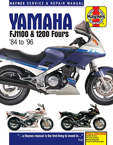9781785210372: Yamaha FJ1100 & 1200 Fours (84-96) (Haynes Service & Repair Manual)