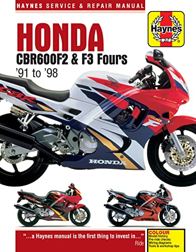 Stock image for Honda CBR600F2 & F3 Fours '91 to '98 (Haynes Service & Repair Manual) for sale by Brook Bookstore