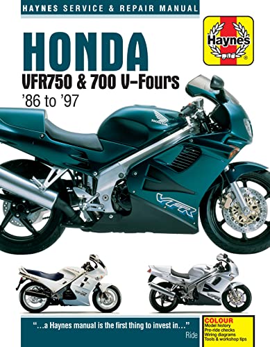 Stock image for Honda VFR750 &amp; 700 V-Fours Motorcycle Repair Manual for sale by Blackwell's