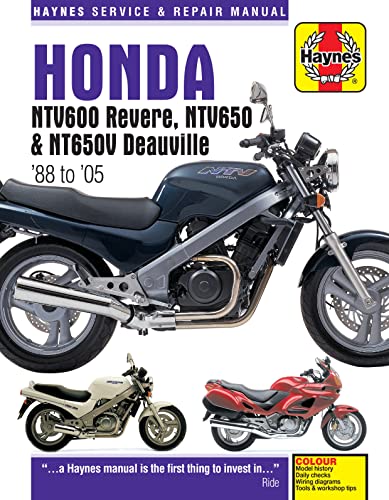 Stock image for Honda NTV600 Revere, NTV650 & NTV650V Deauville '88 to '05 (Haynes Service & Repair Manual) for sale by Brook Bookstore