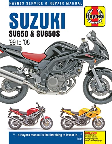 Stock image for Suzuki SV650 & SV650S '99 to '08 (Haynes Service & Repair Manual) for sale by Brook Bookstore