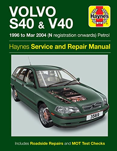 9781785210440: Volvo S40 & V40 Petrol (96 - Mar 04) Haynes Repair Manual (Paperback)