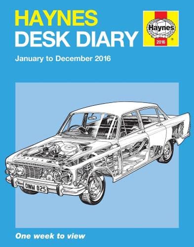 Imagen de archivo de Haynes 2016 Desk Diary a la venta por WorldofBooks