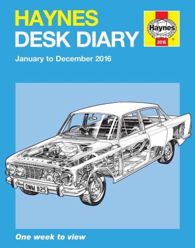 9781785210556: Haynes Desk Diary January to December 2016: One week to view