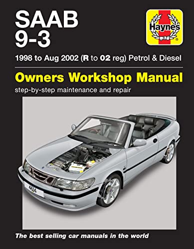 Beispielbild fr Saab 9-3 Petrol & Diesel (98 - Aug 02) Haynes Repair Manual (Paperback) zum Verkauf von PAPER CAVALIER UK