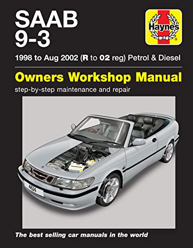 Imagen de archivo de Saab 9-3 Petrol & Diesel (98 - Aug 02) Haynes Repair Manual (Paperback) a la venta por PAPER CAVALIER UK