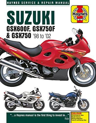 9781785212833: Suzuki GSX600/750F & GSX750 (98 - 03) Haynes Repair Manual (Haynes Service and Repair Manual)