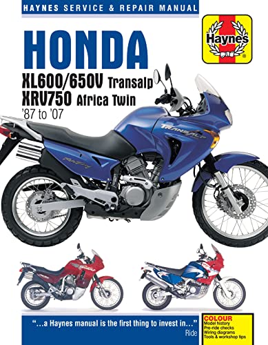 9781785213113: Honda XL600/650V Transalp & XRV750 Africa Twin (87-07) Haynes Manual (Paperback)