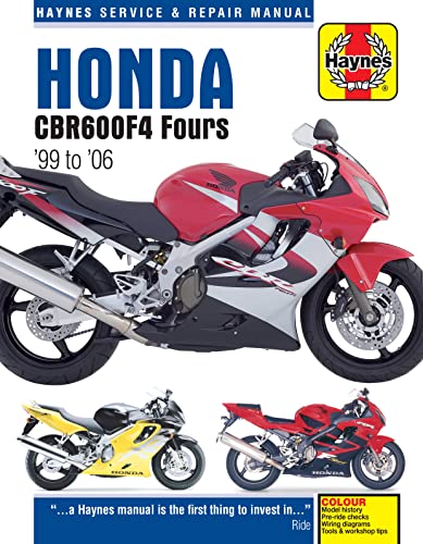 Stock image for Honda CBR600F4 Fours '99 to '06 (Haynes Service & Repair Manual) for sale by Brook Bookstore